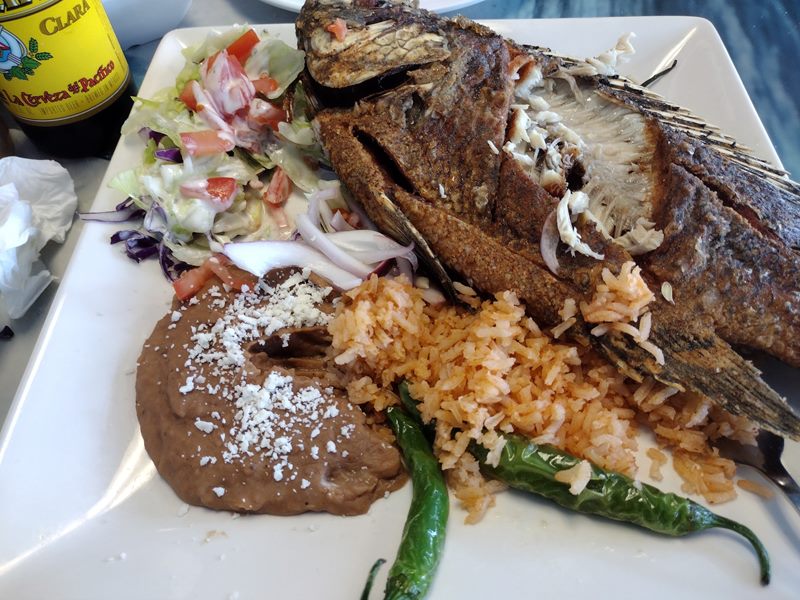 Mariscos El Titanic food